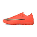 Nike Air Zoom Mercurial Vapor 17 Elite Orange and Golden Turf TF Football Boot