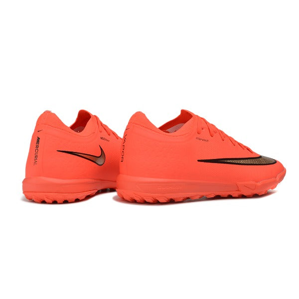Nike Air Zoom Mercurial Vapor 17 Elite Orange and Golden Turf TF Football Boot