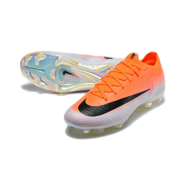 Nike Air Zoom Mercurial Vapor 17 Elite Orange and White Firm Ground FG Kids Football Boot