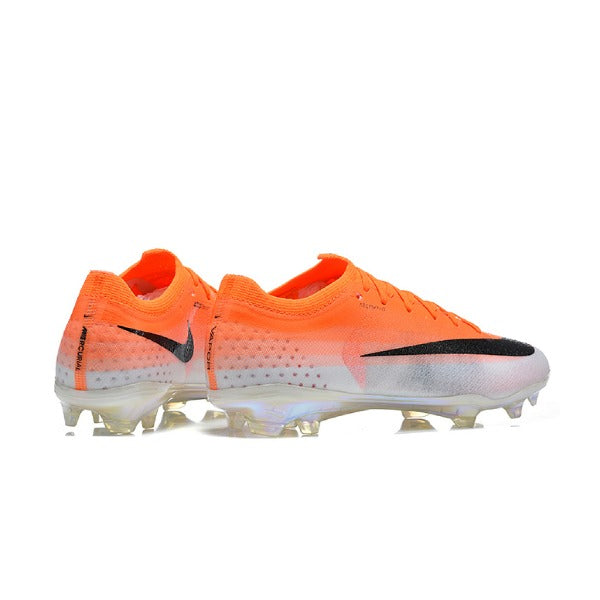 Nike Air Zoom Mercurial Vapor 17 Elite Orange and White Firm Ground FG Kids Football Boot