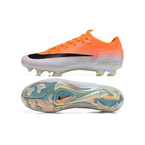 Nike Air Zoom Mercurial Vapor 17 Elite Orange and White Firm Ground FG Kids Football Boot