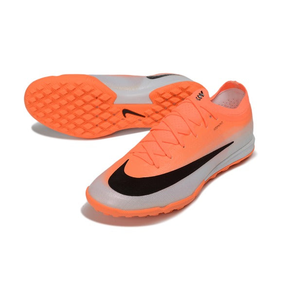 Nike Air Zoom Mercurial Vapor 17 Elite Orange and White Turf TF Football Boot
