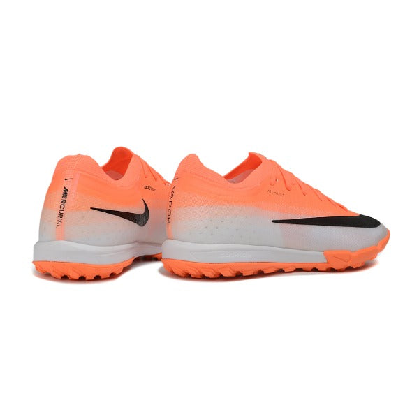 Nike Air Zoom Mercurial Vapor 17 Elite Orange and White Turf TF Football Boot
