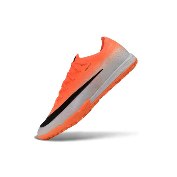Nike Air Zoom Mercurial Vapor 17 Elite Orange and White Turf TF Football Boot