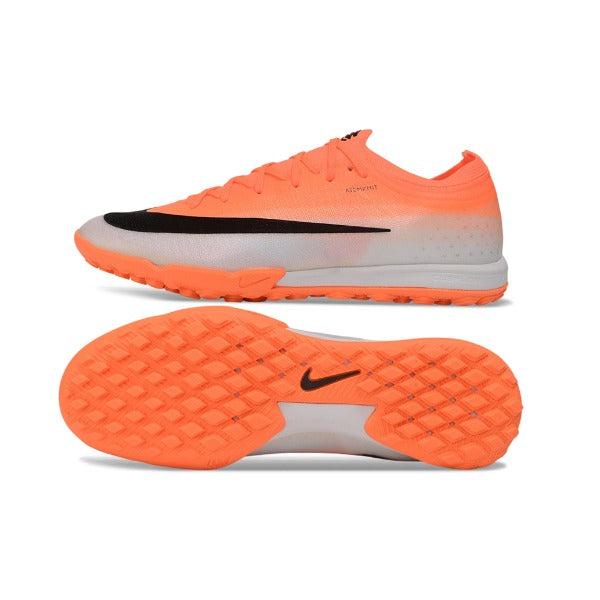 Nike Air Zoom Mercurial Vapor 17 Elite Orange and White Turf TF Football Boot