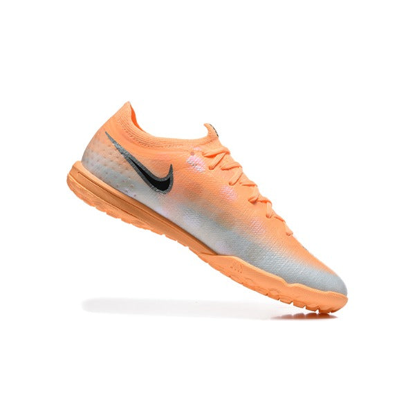 Nike Air Zoom Mercurial Vapor 17 Elite Orange and White Turf TF Kids Football Boot
