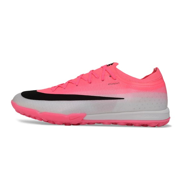 Nike Air Zoom Mercurial Vapor 17 Elite Pink, Black and White Turf TF Football Boot