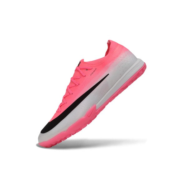 Nike Air Zoom Mercurial Vapor 17 Elite Pink, Black and White Turf TF Football Boot