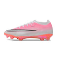 Nike Air Zoom Mercurial Vapor 17 Elite Pink, White and Silver Firm Ground FG Football Boot