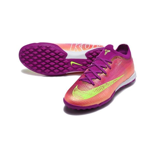 Nike Air Zoom Mercurial Vapor 17 Elite Purple and Golden Turf TF Kids Football Boot