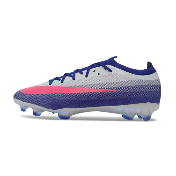 Nike Air Zoom Mercurial Vapor 17 Elite Purple and White Firm Ground FG Kids Football Boot