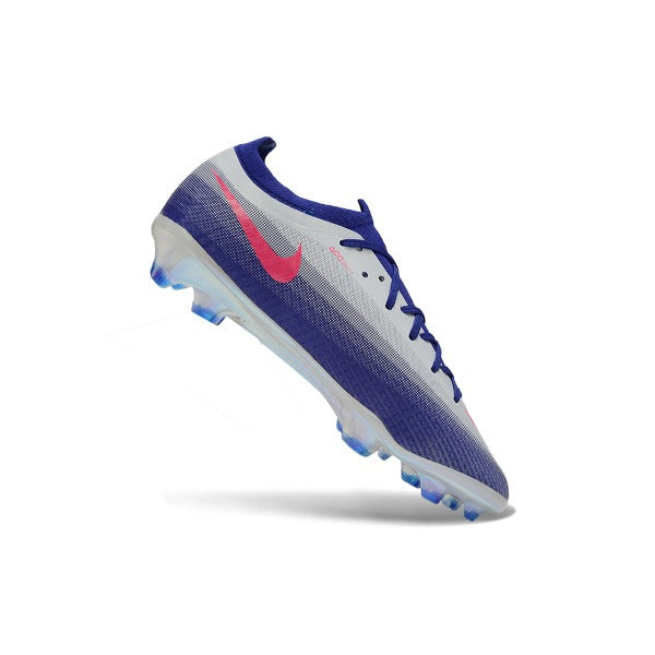 Nike Air Zoom Mercurial Vapor 17 Elite Purple and White Firm Ground FG Kids Football Boot