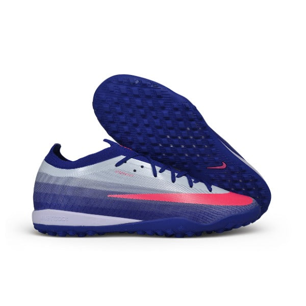 Nike Air Zoom Mercurial Vapor 17 Elite Purple and White Turf TF Kids Football Boot