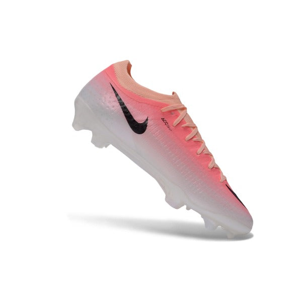 Nike Air Zoom Mercurial Vapor 17 Elite Salmon Pink, White and Black Firm Ground FG Football Boot