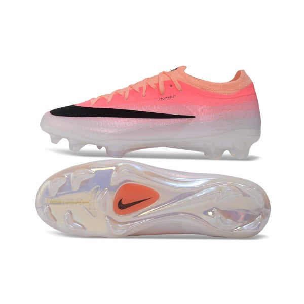 Nike Air Zoom Mercurial Vapor 17 Elite Salmon Pink, White and Black Firm Ground FG Football Boot