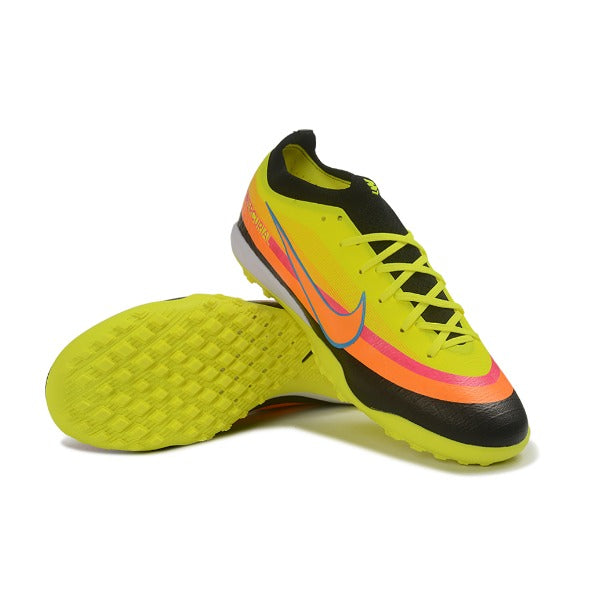Nike Air Zoom Mercurial Vapor 17 Elite Yellow, Orange and Black Turf TF Kids Football Boot