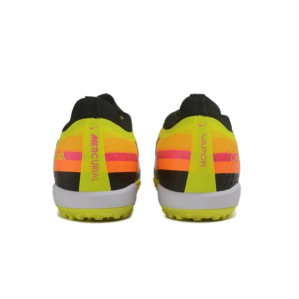 Nike Air Zoom Mercurial Vapor 17 Elite Yellow, Orange and Black Turf TF Kids Football Boot