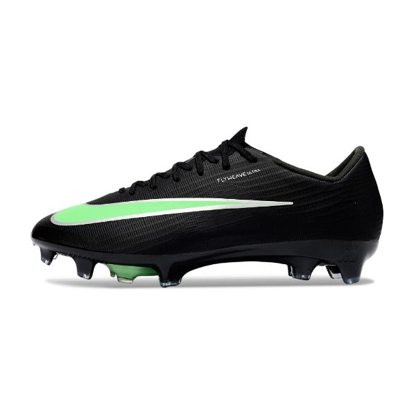 Nike Air Zoom Mercurial Vapor 17 Flyweave Elite Black and Green FG