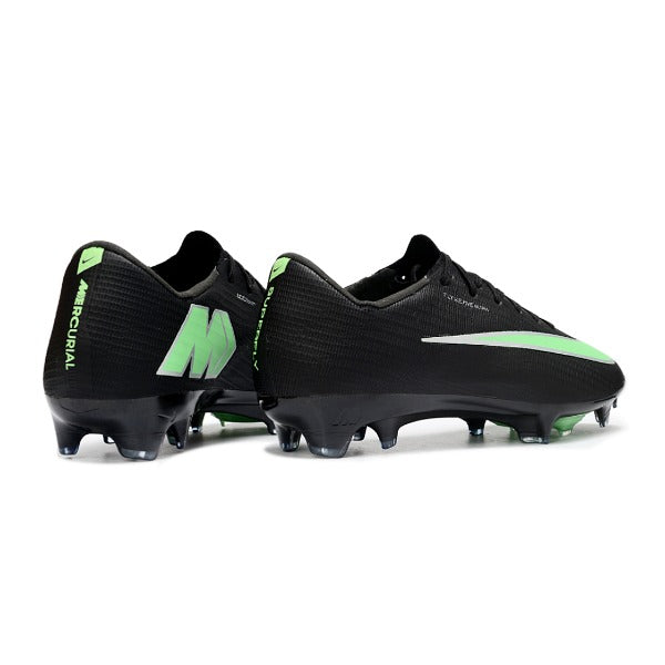Nike Air Zoom Mercurial Vapor 17 Flyweave Elite Black and Green FG