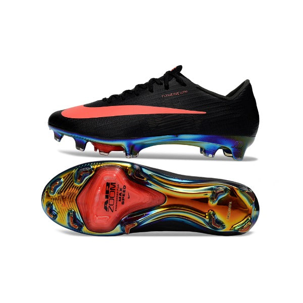 Nike Air Zoom Mercurial Vapor 17 Flyweave Elite Black and Orange FG