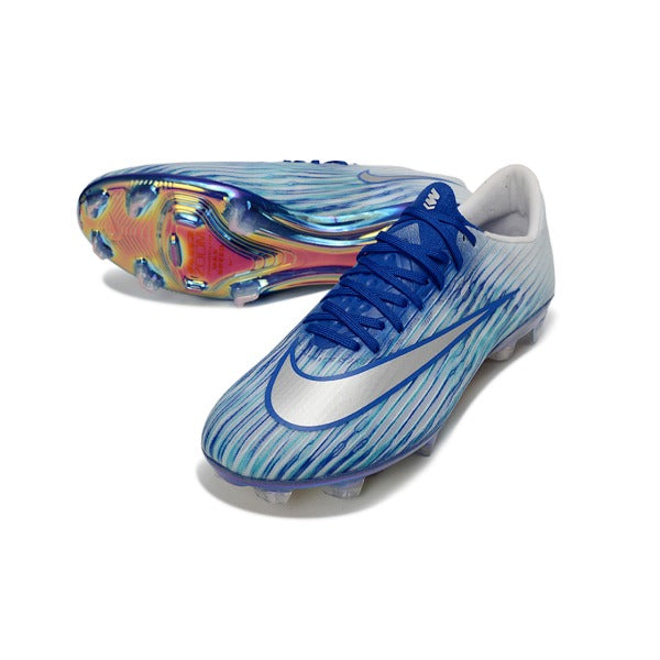 Nike Air Zoom Mercurial Vapor 17 Flyweave Elite Blue and White FG