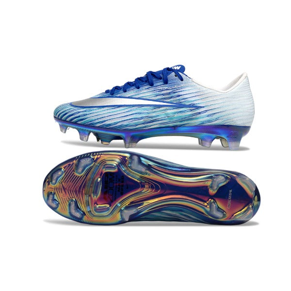 Nike Air Zoom Mercurial Vapor 17 Flyweave Elite Blue and White FG
