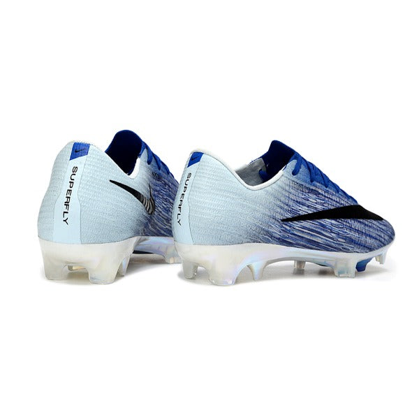 Nike Air Zoom Mercurial Vapor 17 Flyweave Elite Dark Blue and White FG