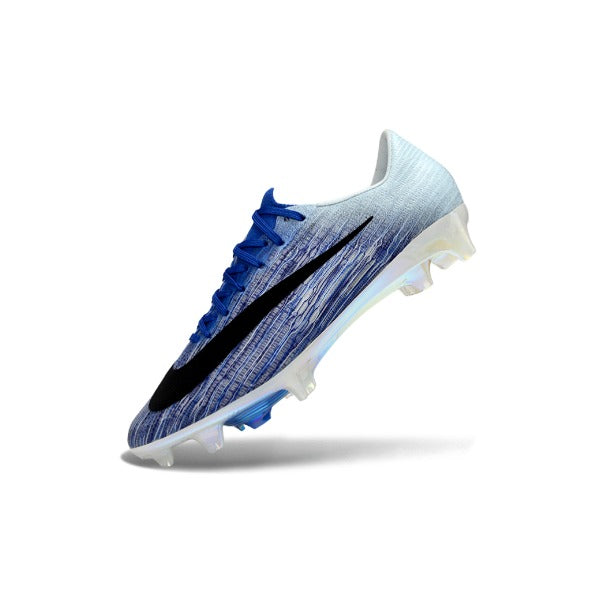 Nike Air Zoom Mercurial Vapor 17 Flyweave Elite Dark Blue and White FG