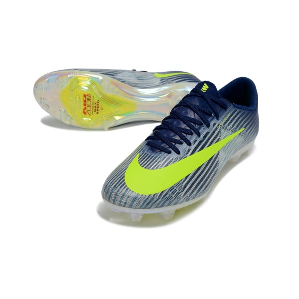 Nike Air Zoom Mercurial Vapor 17 Flyweave Elite Dark Blue, Yellow and White FG