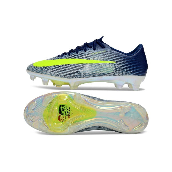 Nike Air Zoom Mercurial Vapor 17 Flyweave Elite Dark Blue, Yellow and White FG