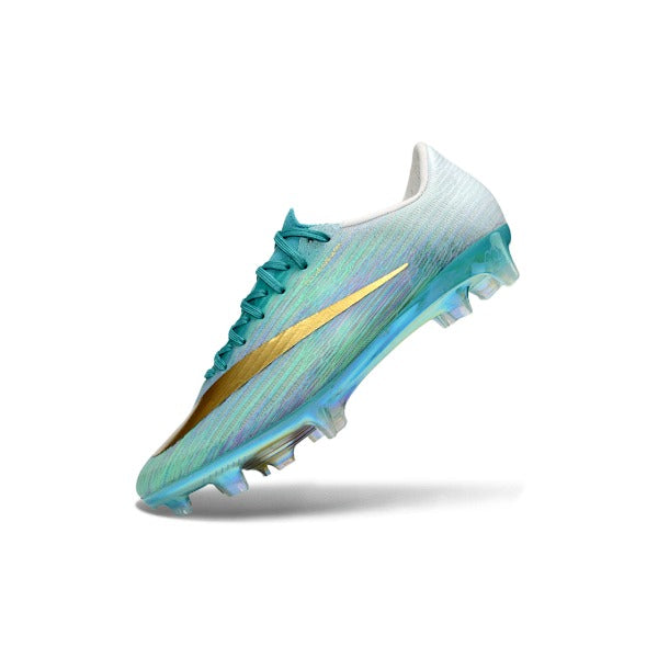Nike Air Zoom Mercurial Vapor 17 Flyweave Elite Light Blue and White FG