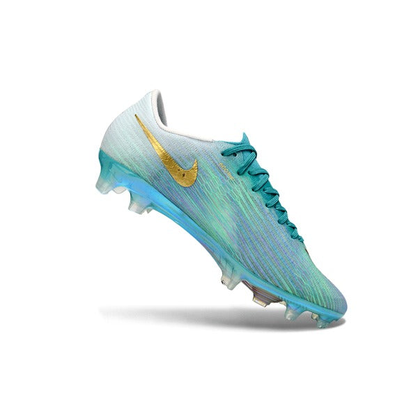Nike Air Zoom Mercurial Vapor 17 Flyweave Elite Light Blue and White FG