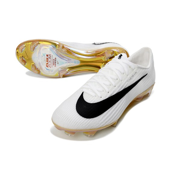 Nike Air Zoom Mercurial Vapor 17 Flyweave Elite White and Black FG