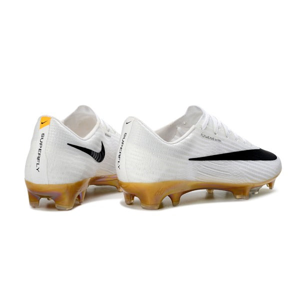 Nike Air Zoom Mercurial Vapor 17 Flyweave Elite White and Black FG