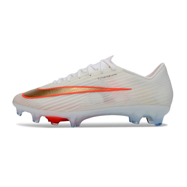Nike Air Zoom Mercurial Vapor 17 Flyweave Elite White and Orange FG