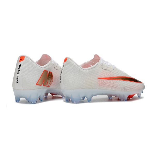 Nike Air Zoom Mercurial Vapor 17 Flyweave Elite White and Orange FG