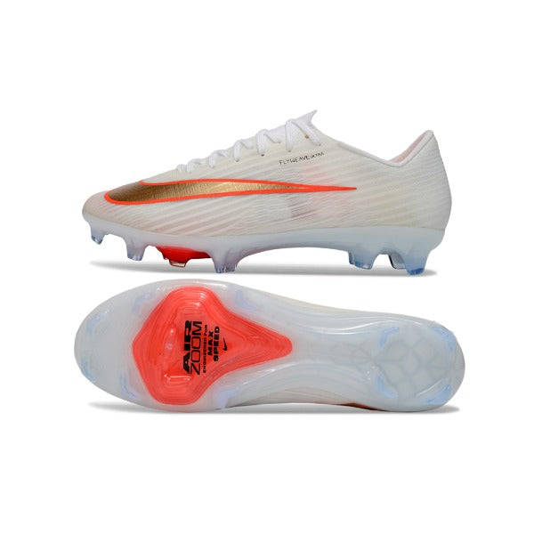 Nike Air Zoom Mercurial Vapor 17 Flyweave Elite White and Orange FG