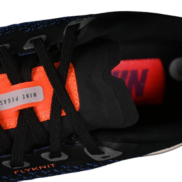 Nike Air Zoom Pegasus 35 Black and Blue Running Shoes