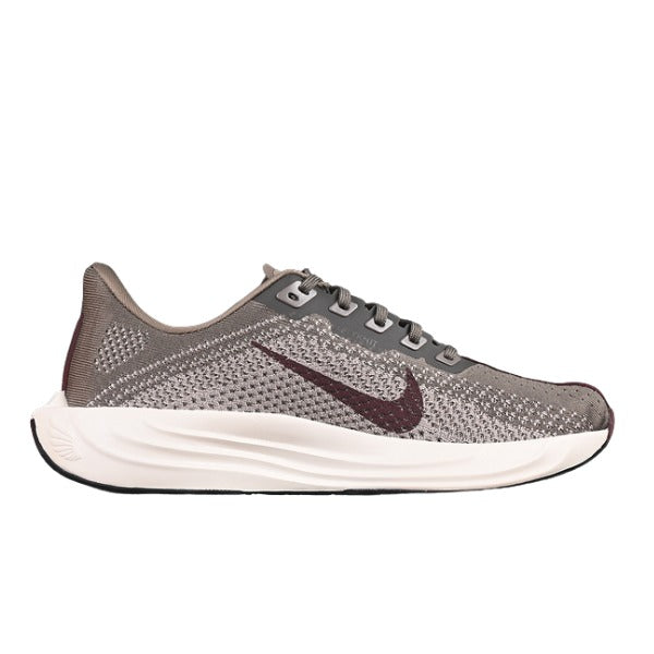 Nike Air Zoom Pegasus 35 Gray and Dark Red Running Shoes