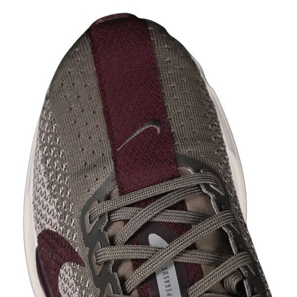 Nike Air Zoom Pegasus 35 Gray and Dark Red Running Shoes