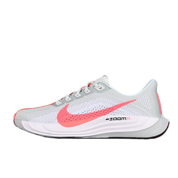 Nike Air Zoom Pegasus 35 Gray and Orange Running Shoes
