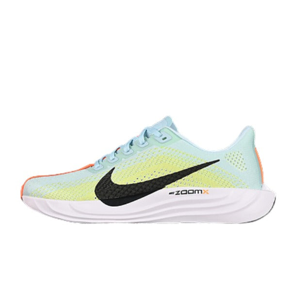 Nike Air Zoom Pegasus 35 Green and Orange Running Shoes