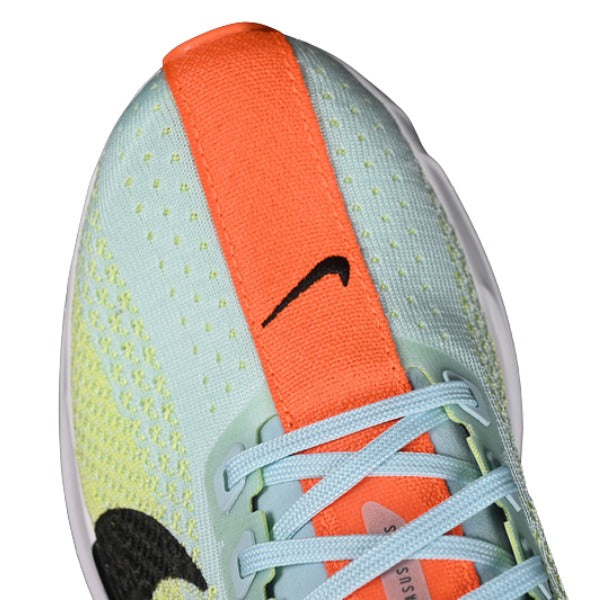 Nike Air Zoom Pegasus 35 Green and Orange Running Shoes