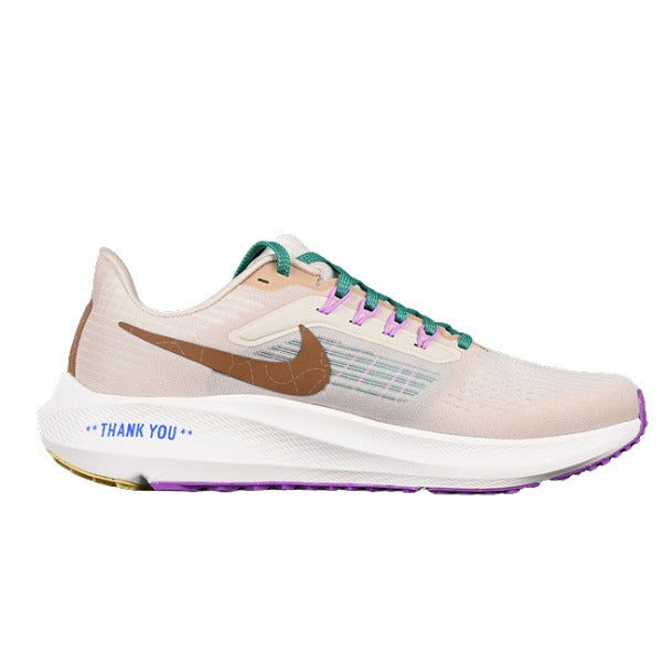 Nike Air Zoom Pegasus 39 Beige and Brown Running Shoes