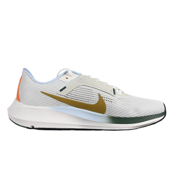 Nike Air Zoom Pegasus 40 Beige and Golden Running Shoes