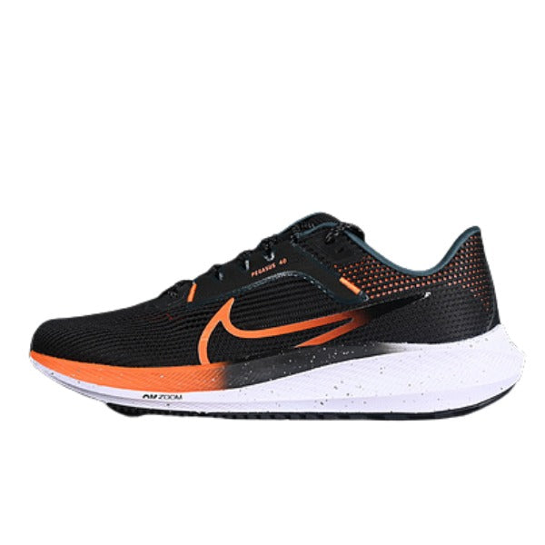 Nike Air Zoom Pegasus 40 Black and Orange Running Shoes