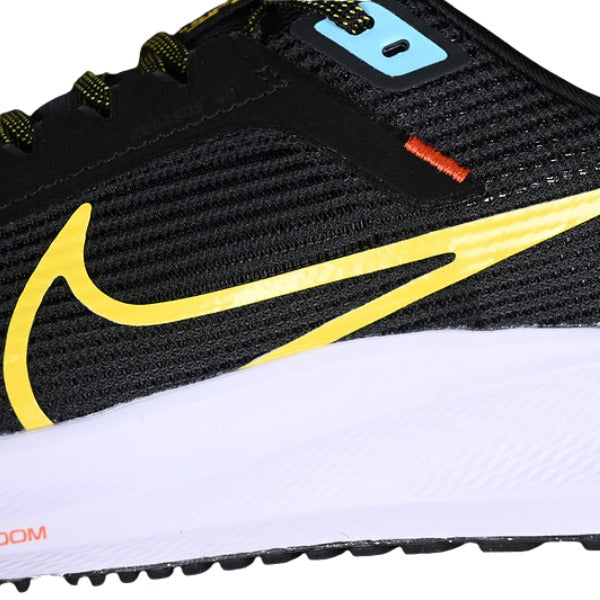 Nike Air Zoom Pegasus 40 Black and Yellow Running Shoes