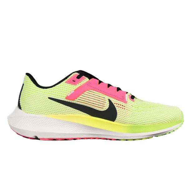 Nike Air Zoom Pegasus 40 Green and Pink Running Shoes