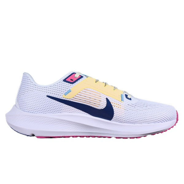 Nike Air Zoom Pegasus 40 White and Dark Blue Running Shoes