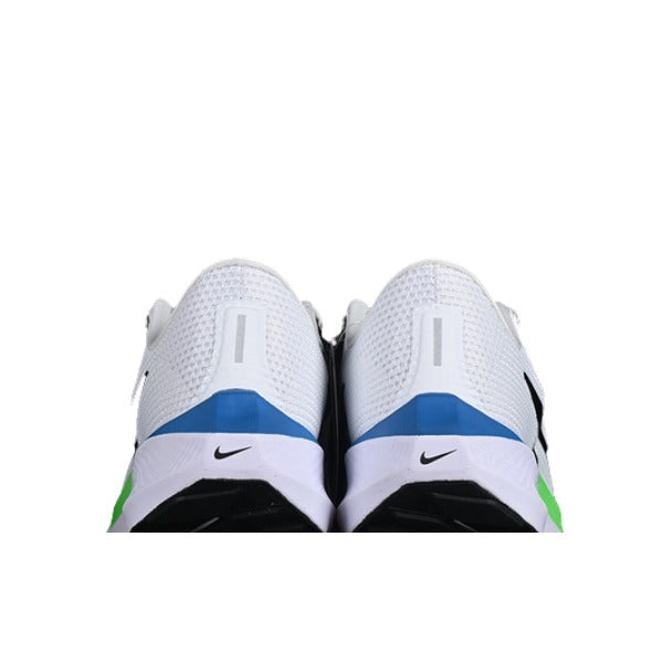 Nike Air Zoom Pegasus 40 White and Green Running Shoes